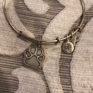 Alex and Ani Paw Print Bracelet